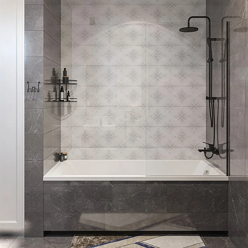 Акриловая ванна STWORKI Карлстад 180x80, с каркасом и сливом-переливом 562349 Акриловая ванна STWORKI Карлстад 180x80, с каркасом и сливом-переливом 562349