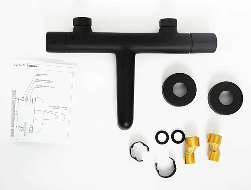 Смеситель для ванны BelBagno UNO UNO-VASM-NERO черный матовый Смеситель для ванны BelBagno UNO UNO-VASM-NERO черный матовый