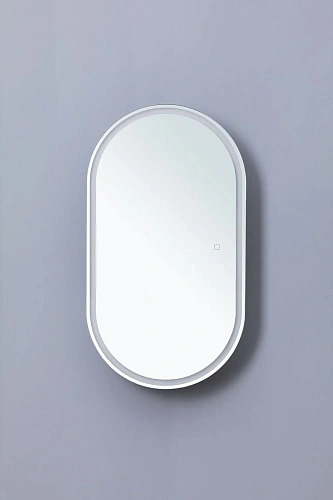 Зеркальный шкаф Aquanet Монте 50 00344787белый, с LED подсветкой Зеркальный шкаф Aquanet Монте 50 00344787белый, с LED подсветкой