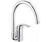 Картинка анонса товара «смеситель для кухни grohe eurosmart с высоким изливом, хром (32542001)»
