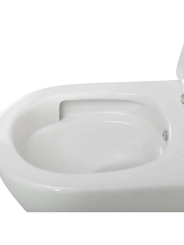 Унитаз подвесной BelBagno MARINO BB7026CH-TOR-BFS/SC с сиденьем, функцией биде, без смесителя Унитаз подвесной BelBagno MARINO BB7026CH-TOR-BFS/SC с сиденьем, функцией биде, без смесителя