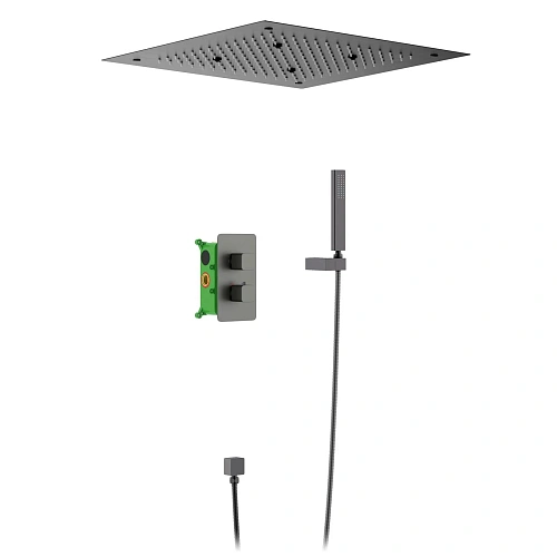 Душевая система Timo Petruma SX-5029/18SM встраиваемая с термостатом черное золото Душевая система Timo Petruma SX-5029/18SM встраиваемая с термостатом черное золото