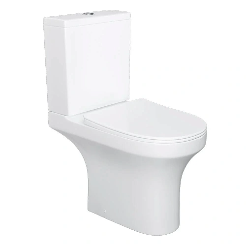 Унитаз напольный Damixa Skyline DX35C8600SC безободковый с сиденьем микролифт Унитаз напольный Damixa Skyline DX35C8600SC безободковый с сиденьем микролифт