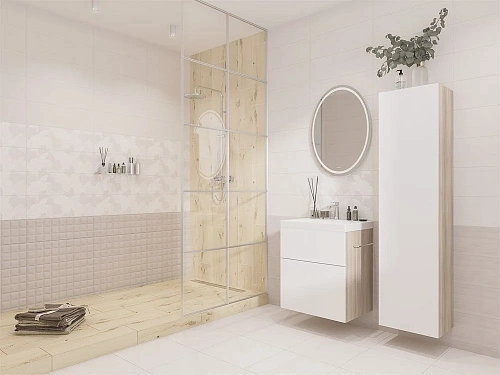 Вставка Cersanit Lin бежевый 19,8x59,8 LN2S011 Вставка Cersanit Lin бежевый 19,8x59,8 LN2S011