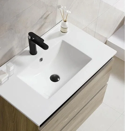 Раковина CeramaLux 9060E врезная, белый Раковина CeramaLux 9060E врезная, белый