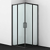 Душевой уголок WasserKRAFT Dill 61S03 черный Душевой уголок WasserKRAFT Dill 61S03 черный