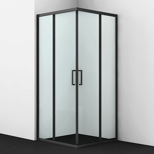 Душевой уголок WasserKRAFT Dill 61S03 черный Душевой уголок WasserKRAFT Dill 61S03 черный