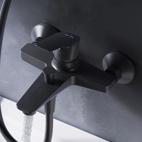 Смеситель для ванны AM.PM Gem F90A10022 черный Смеситель для ванны AM.PM Gem F90A10022 черный