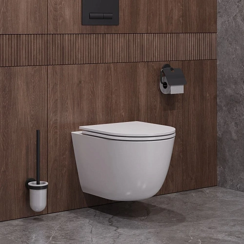 Унитаз подвесной CEZARES RELAX CZR-38088-49-TH-TOR/SC безободковый с сиденьем Унитаз подвесной CEZARES RELAX CZR-38088-49-TH-TOR/SC безободковый с сиденьем