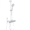 Душевая система Wonzon & Woghand с термостатом, белый матовый (WW-B3580-MW) Душевая система Wonzon & Woghand с термостатом, белый матовый (WW-B3580-MW)