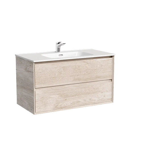 Тумба под раковину Sancos Marmi 2.0 MR2.090EG 890х445х520 дуб галифакс натуральный, подвесная Тумба под раковину Sancos Marmi 2.0 MR2.090EG 890х445х520 дуб галифакс натуральный, подвесная