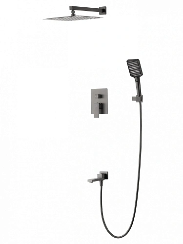 Душевая система Wonzon & Woghand CUBE 2.0 встраиваемая, темный графит (WW-88939068-BGM) Душевая система Wonzon & Woghand CUBE 2.0 встраиваемая, темный графит (WW-88939068-BGM)