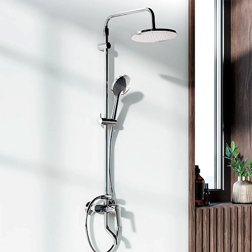 Душевая система Damixa Jupiter 977740000 хром Душевая система Damixa Jupiter 977740000 хром