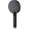 Душевая лейка Orange O-Shower OS03b d 110 мм, 3 режима, черный матовый OS03B