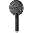 Душевая лейка Orange O-Shower OS03b d 110 мм, 3 режима, черный матовый OS03B Душевая лейка Orange O-Shower OS03b d 110 мм, 3 режима, черный матовый OS03B