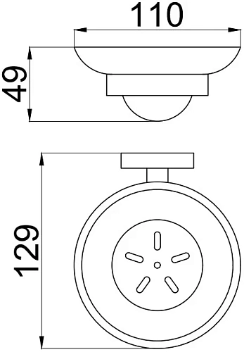 Мыльница Allen Brau Allen Brau Priority 6.31005-MG графит браш Мыльница Allen Brau Allen Brau Priority 6.31005-MG графит браш