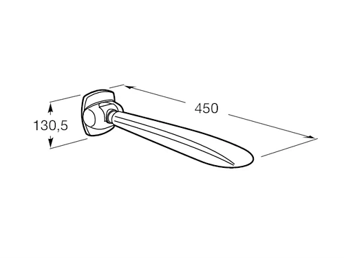 Подлокотник Roca Access Pro 816964009 Подлокотник Roca Access Pro 816964009