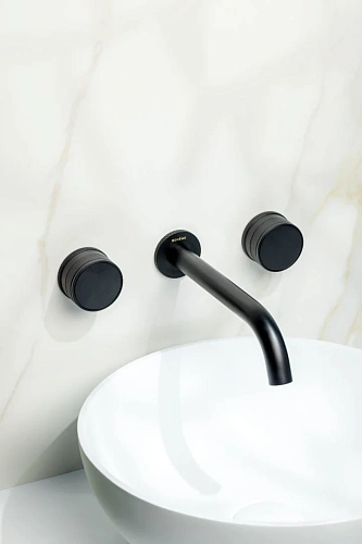 Смеситель для раковины Boheme PRESTIGE BLACK встраиваемый 152-2-B-PR Смеситель для раковины Boheme PRESTIGE BLACK встраиваемый 152-2-B-PR