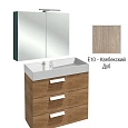 Комплект мебели 80 см Jacob Delafon Rythmik , квебекский дуб, Зеркальный шкаф с подсветкой, 3 выдвиж EXP112-Z-00+EB1308-E10+EB796RU-E10 Комплект мебели 80 см Jacob Delafon Rythmik , квебекский дуб, Зеркальный шкаф с подсветкой, 3 выдвиж EXP112-Z-00+EB1308-E10+EB796RU-E10