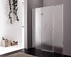 Картинка анонса товара «душевая дверь cezares verona-w-b-13-30+60/60-p-cr-l 150см стекло рифленое, профиль хром»