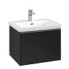 Картинка анонса товара «тумба под раковину villeroy &amp; boch subway 3.0 volcano black / volcano black c57700vl»