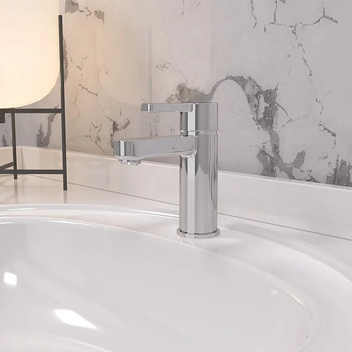 Смеситель для раковины Paini Morgana 73CR211KM с донным клапаном, хром Смеситель для раковины Paini Morgana 73CR211KM с донным клапаном, хром