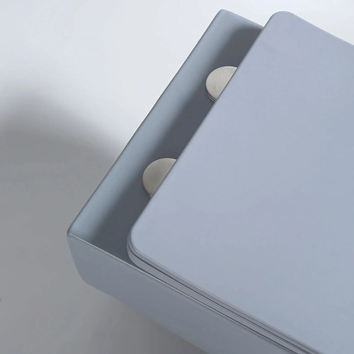 Унитаз подвесной Vincea Evo VT1-34SMO безободковый, цвет океан матовый, ультратонкое soft-close сиде Унитаз подвесной Vincea Evo VT1-34SMO безободковый, цвет океан матовый, ультратонкое soft-close сиде