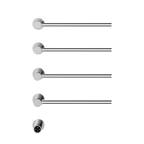 Полотенцесушитель электрический Vincea VTD-2H1CH хром, таймер Полотенцесушитель электрический Vincea VTD-2H1CH хром, таймер