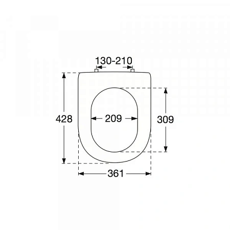 Крышка-сиденье Villeroy & Boch Hommage 8809S1R1 (8809 S1 R1) белый Alpin Крышка-сиденье Villeroy & Boch Hommage 8809S1R1 (8809 S1 R1) белый Alpin