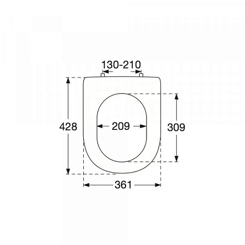 Крышка-сиденье Villeroy & Boch Hommage 8809S1R1 (8809 S1 R1) белый Alpin Крышка-сиденье Villeroy & Boch Hommage 8809S1R1 (8809 S1 R1) белый Alpin