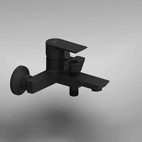 Смеситель для ванны Damixa Apollo 471000300 черный Смеситель для ванны Damixa Apollo 471000300 черный