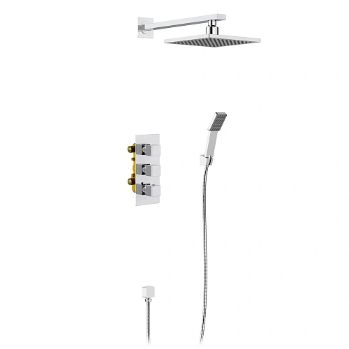 Душевая система Timo Tetra-thermo SX-0179/00SM встраиваемая с термостатом хром Душевая система Timo Tetra-thermo SX-0179/00SM встраиваемая с термостатом хром