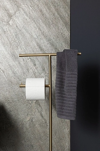 Держатель туалетной бумаги Allen Brau Priority 6.31FT1-GB золото брашированное Держатель туалетной бумаги Allen Brau Priority 6.31FT1-GB золото брашированное