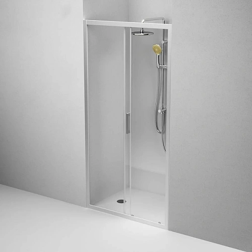 Душевая дверь AM.PM Gem W90G-100-1-195MT 100х195, стекло прозрачное, профиль хром матовый Душевая дверь AM.PM Gem W90G-100-1-195MT 100х195, стекло прозрачное, профиль хром матовый