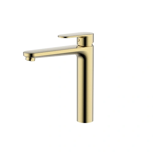 Смеситель для раковины Aquatek НИКА AQ1804BG золото шлифованное Смеситель для раковины Aquatek НИКА AQ1804BG золото шлифованное