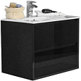 Тумба с раковиной Aquaton Римини 60 (1A1777K0RN950) черная Тумба с раковиной Aquaton Римини 60 (1A1777K0RN950) черная