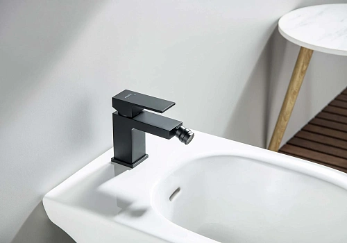 Смеситель для биде Aquatek ЛИБРА AQ1618MB Черный матовый Смеситель для биде Aquatek ЛИБРА AQ1618MB Черный матовый