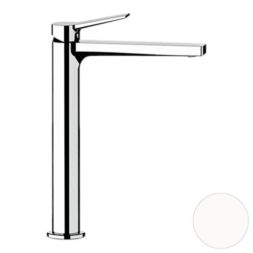 Смеситель для раковины Remer Slash SL11LBO, белый матовый Смеситель для раковины Remer Slash SL11LBO, белый матовый