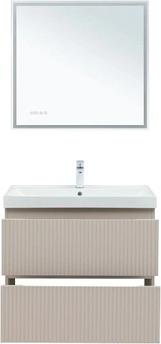 Тумба под раковину Aquanet Джейн Flat 80 00343977 бежевый Тумба под раковину Aquanet Джейн Flat 80 00343977 бежевый