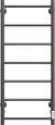 Полотенцесушитель электрический EWRIKA Сафо PN 100x40, черный матовый 541064 Полотенцесушитель электрический EWRIKA Сафо PN 100x40, черный матовый 541064