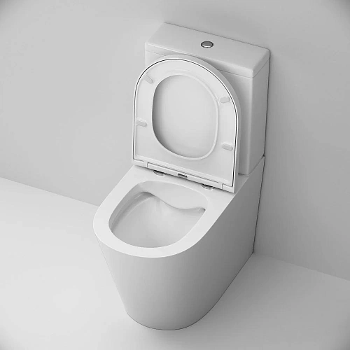 Унитаз напольный AM.PM Func C8F8600SC безободковый с сиденьем микролифт Унитаз напольный AM.PM Func C8F8600SC безободковый с сиденьем микролифт