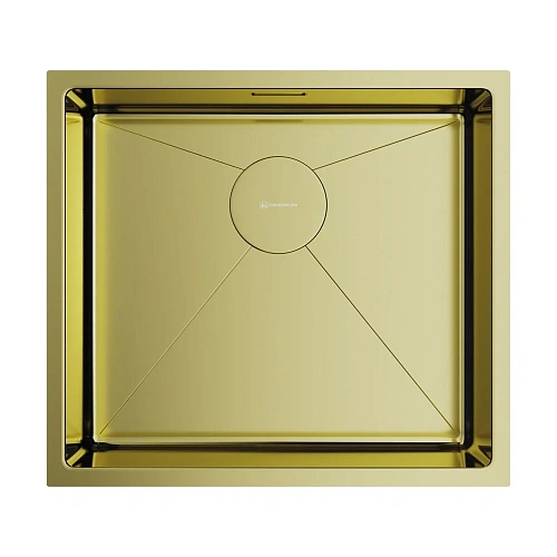 Кухонная мойка Omoikiri Taki 49-U/IF-LG нерж.сталь/светлое золото 4973523 Кухонная мойка Omoikiri Taki 49-U/IF-LG нерж.сталь/светлое золото 4973523