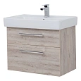Тумба под раковину DREJA Q MAX, 70 см, подвесная, 2 ящика, дуб кантри 77.0006D Тумба под раковину DREJA Q MAX, 70 см, подвесная, 2 ящика, дуб кантри 77.0006D