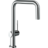 Картинка анонса товара «смеситель для кухни hansgrohe talis m54 u 220, eco, 1jet 72844000, хром»