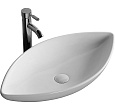 Картинка анонса товара «раковина ceruttispa cr7093a 700х375х140 накладная, белая, лодочка»