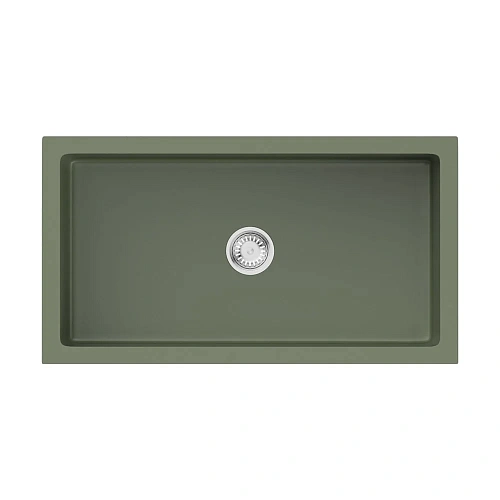 Кухонная мойка Omoikiri Mikura 76-OL Natceramic/olive 4997076 Кухонная мойка Omoikiri Mikura 76-OL Natceramic/olive 4997076