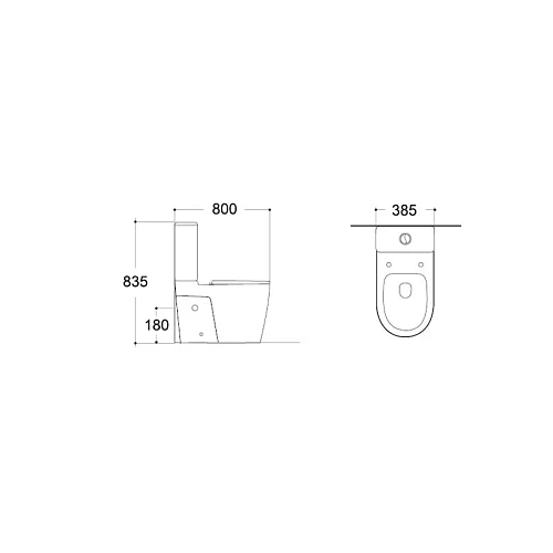 Унитаз напольный Aquatek AQ2213-00 с бачком 800x385x835 для людей с ограниченными возможностями, сиденье дюропласт Унитаз напольный Aquatek AQ2213-00 с бачком 800x385x835 для людей с ограниченными возможностями, сиденье дюропласт