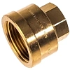 Муфта соединительная переходная Viega 267544 ВВ бронза 2х1 1/2
