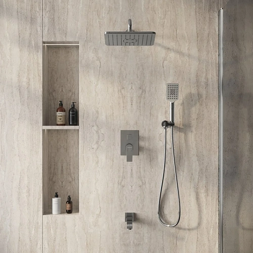 Душевая система GROSSMAN Classic 501.K35.04.100 скрытого монтажа хром глянцевый Душевая система GROSSMAN Classic 501.K35.04.100 скрытого монтажа хром глянцевый