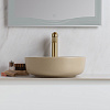Картинка анонса товара «раковина belbagno bb1315-h316 410x410x130 бежевая матовая»